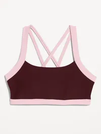 Medium Support PowerSoft Sports Bra - Grand Canyon — view 3