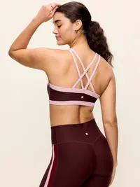Medium Support PowerSoft Sports Bra - Grand Canyon — view 5