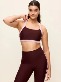 Medium Support PowerSoft Sports Bra - Grand Canyon — view 4