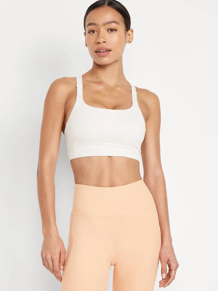 Medium Support PowerSoft Sports Bra - Magnolia