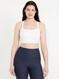 Medium Support PowerSoft Sports Bra - Magnolia — view 5