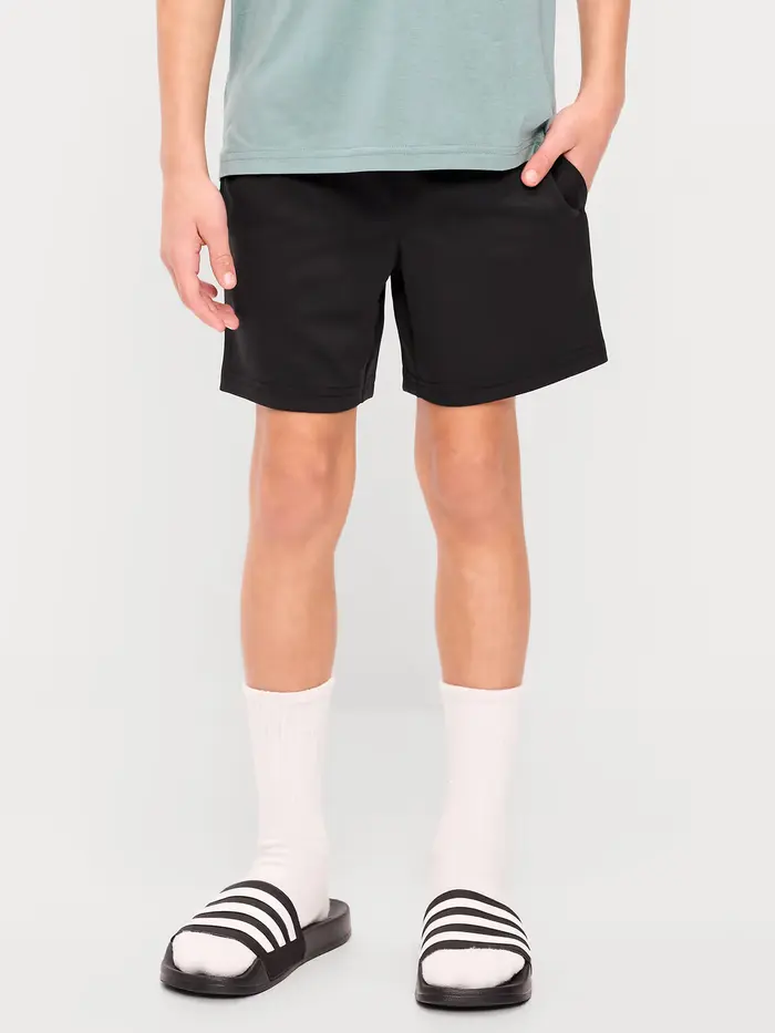 Mesh Performance Shorts for Boys - Black Jack