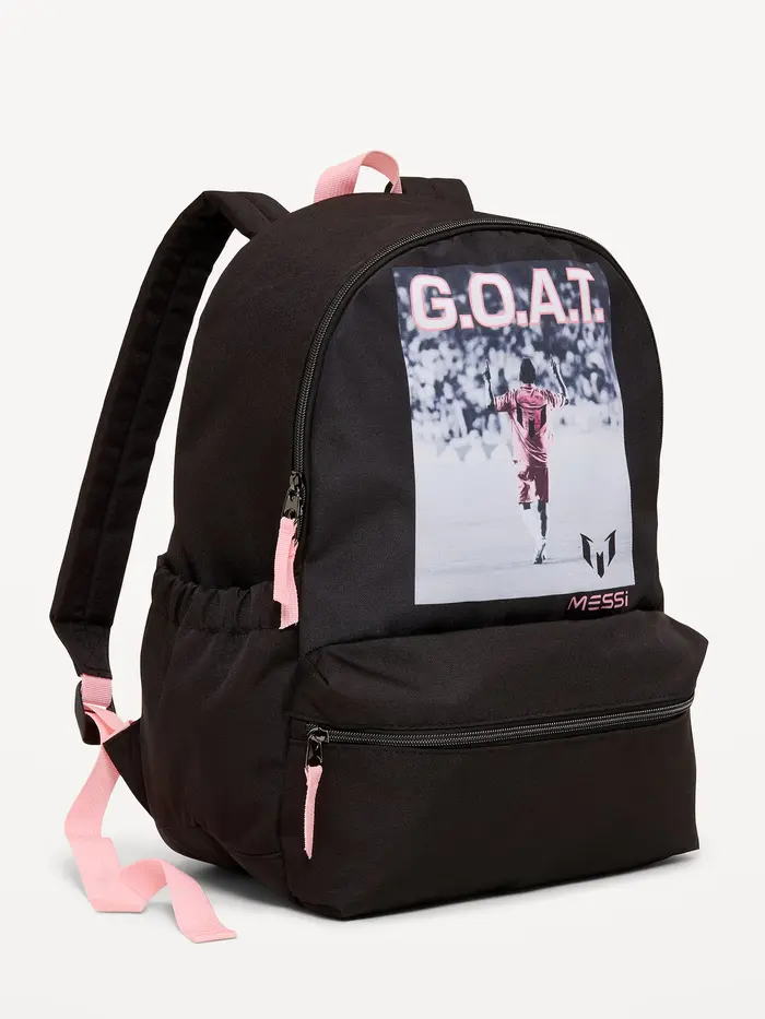 Messi™ Canvas Backpack for Kids - Black Jack
