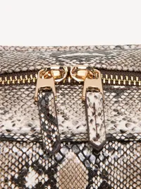 Mini Bowler Bag - Snake — view 5
