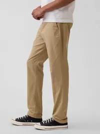 Modern Slim Khakis - Khaki — view 3