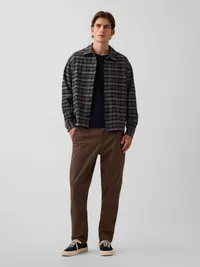 Modern Slim Khakis - Medium cool brown — view 5