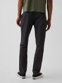 Modern Slim Khakis - Soft black — view 4