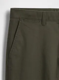Modern Straight Khakis - Bamboo green — view 5