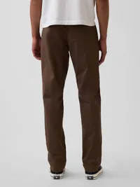 Modern Straight Khakis - Cool brown — view 4