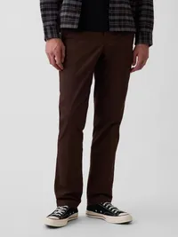 Modern Straight Khakis - GROUND NUTMEG — view 2