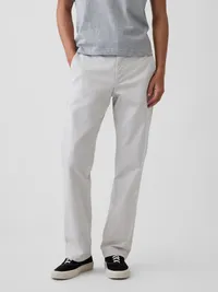 Modern Straight Khakis - Sandstone — view 2