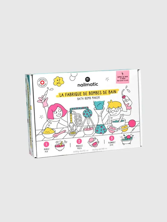 Nailmatic Bath Bomb Maker Kit - Rainbow