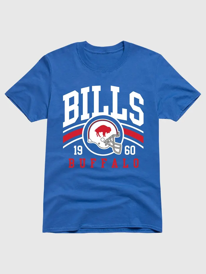 NFL Classic Stripe Graphic Tee - Bills