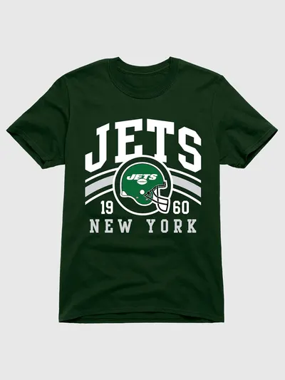 NFL Classic Stripe Graphic Tee - Jets