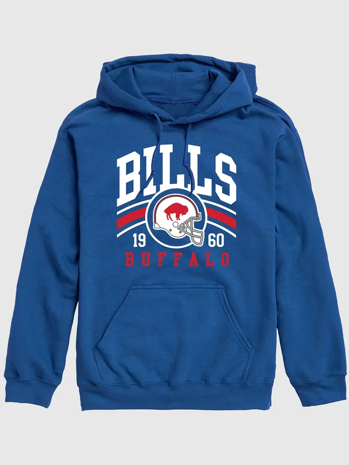 NFL Classic Stripe Pullover Hoodie - Bills