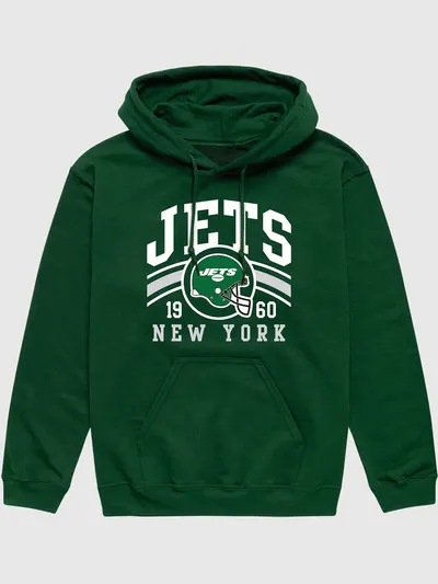 NFL Classic Stripe Pullover Hoodie - Jets