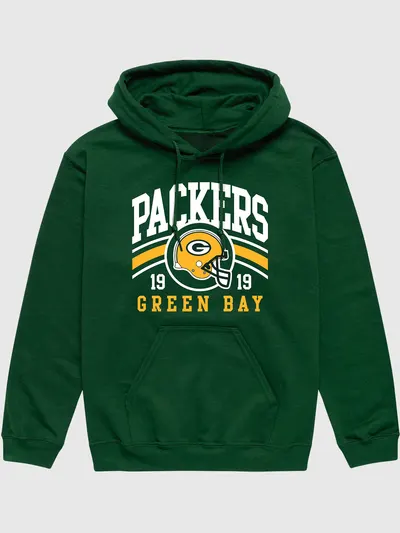 NFL Classic Stripe Pullover Hoodie - Packers