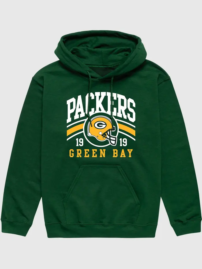 NFL Classic Stripe Pullover Hoodie - Packers