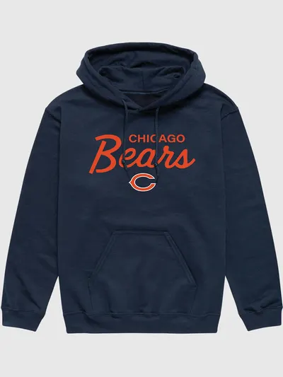 NFL Signature Script Pullover Hoodie - Bears