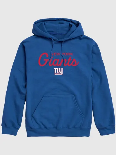 NFL Signature Script Pullover Hoodie - Giants