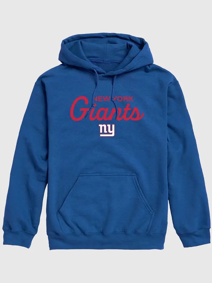 NFL Signature Script Pullover Hoodie - Giants