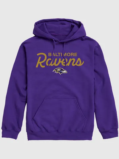 NFL Signature Script Pullover Hoodie - Ravens