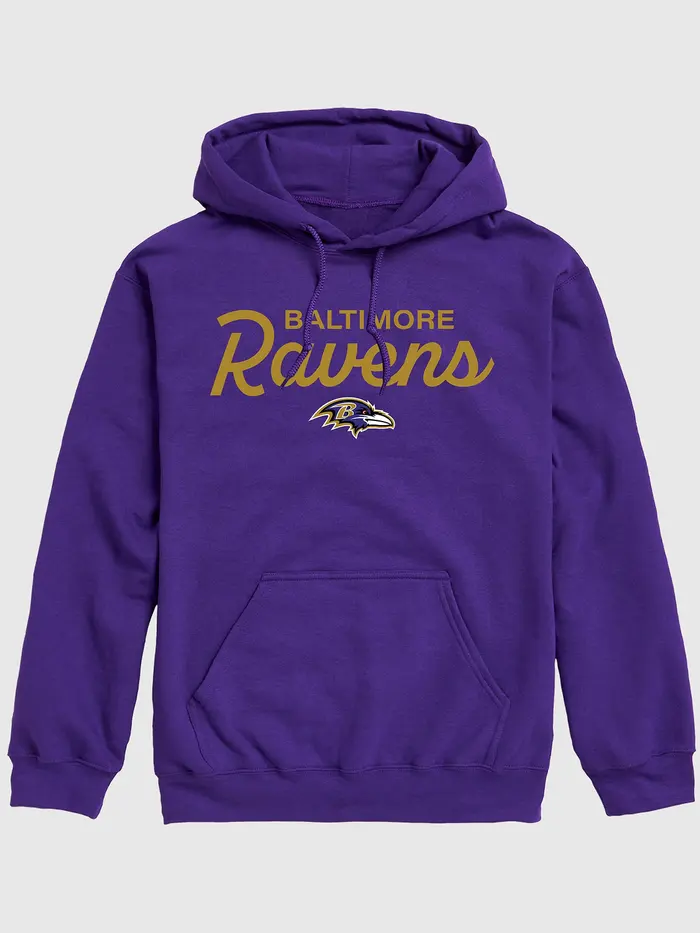 NFL Signature Script Pullover Hoodie - Ravens