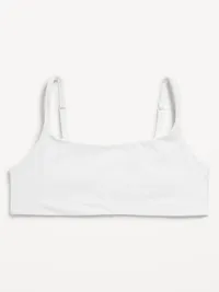 No-Show Bralette - White Lilies — view 4