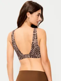 No-Show Bralette - Zebra — view 2