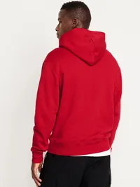 Oversized Canada Logo Pullover Hoodie - Robbie Red — view 2
