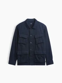 Oversized Field Jacket - New classic navy blue — view 5