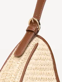 Oversized Raffia Hobo Bag - Totally Natural — view 5