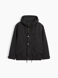 Oversized Utility Jacket - Black — view 5