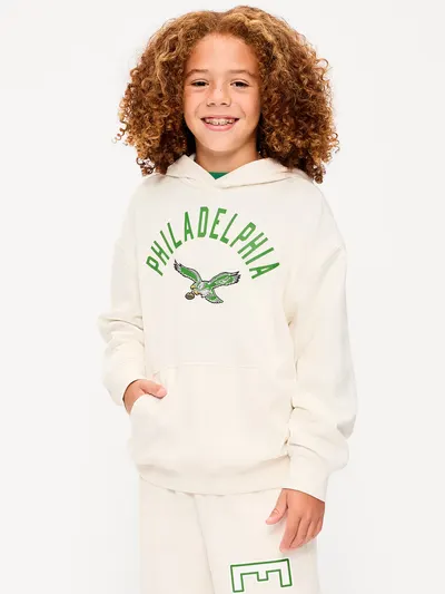 Philadelphia Eagles Oversized Pullover Hoodie for Boys - Philadelphia Eagles