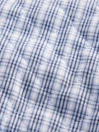 Poplin Sleep Kit - Blue plaid — view 3
