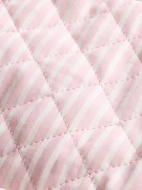 Poplin Sleep Kit - Pink and white stripe — view 3