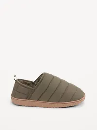 Puffer Slippers for Men - Olive — view 3