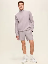 Quarter-Zip Performance Pullover - Mockingbird — view 3