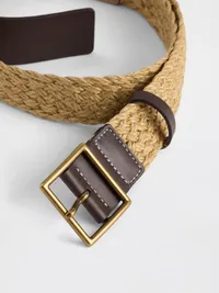 Raffia Belt - Raffia — view 3
