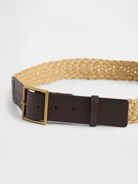 Raffia Belt - Raffia — view 4