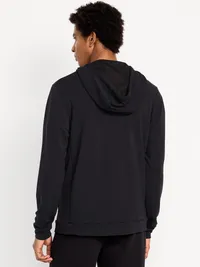 Recharge Knit Pullover Hoodie - Black Jack — view 2
