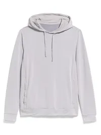 Recharge Knit Pullover Hoodie - Light Gray — view 4