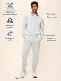 Recharge Knit Quarter-Zip Pullover - Crossroads — view 5
