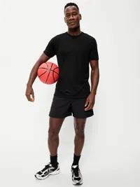 Relaxed Mesh T-Shirt - Black Jack — view 3