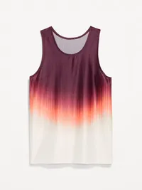 Relaxed Performance Tank - Warm Ombré — view 4