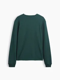 Relaxed Waffle T-Shirt - deep hunter — view 5