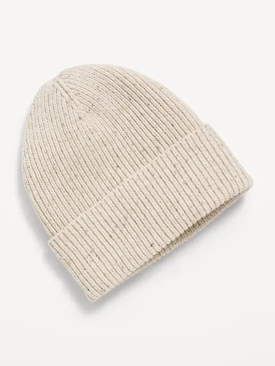 Ribbed Beanie for Men - Howlite