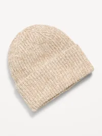 Ribbed Beanie for Women - Neutral — view 2