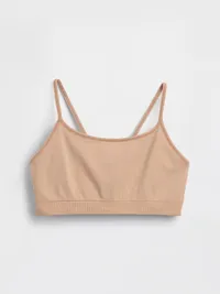 Seamless Racerback Bralette - Blush beige — view 5