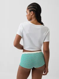 Seamless Shorty - Green stripe — view 2